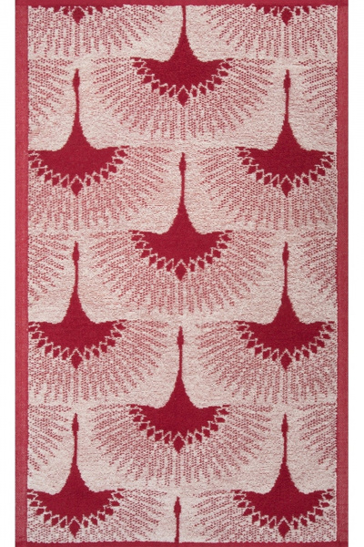 Полотенце Речицкий текстиль 6с104.411ж1 китайский журавль бордо - фото 1