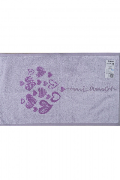 Полотенце Речицкий текстиль 6с104.411ж1 mi amor фиалкасер - фото 1