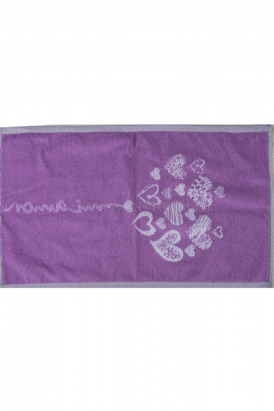 Полотенце Речицкий текстиль 6с104.411ж1 mi amor фиалкасер - фото 2