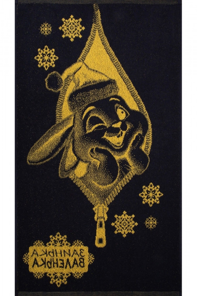 Полотенце Речицкий текстиль 6с103.412ж1 заинька т.желтый - фото 2