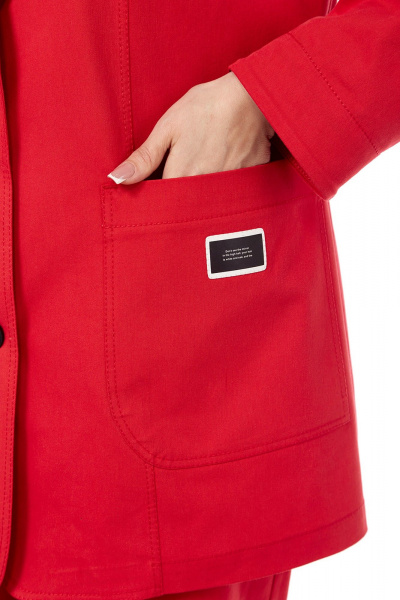 Брюки, жакет Jurimex 3470 красный - фото 6