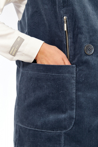 Брюки, джемпер, жилет Jurimex 3463 пепельно_синий - фото 7