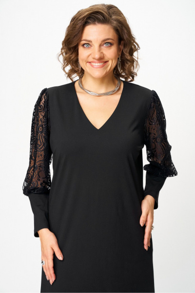 Платье Nika.PL 060120 черный - фото 5