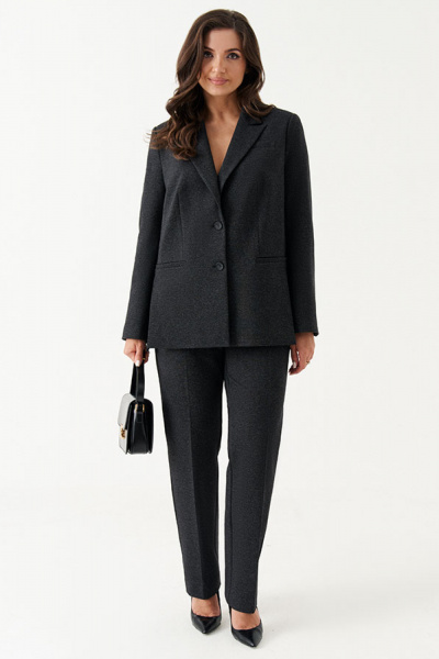 Брюки Панда 194160w темно-серый - фото 6