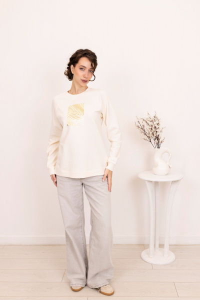 Джемпер Купалинка 37701G.158-164 экрю - фото 1