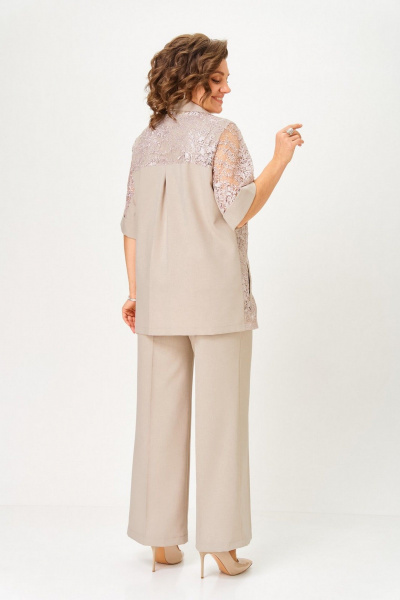 Брюки, кардиган, топ Svetlana-Style 2119 бежевый - фото 5