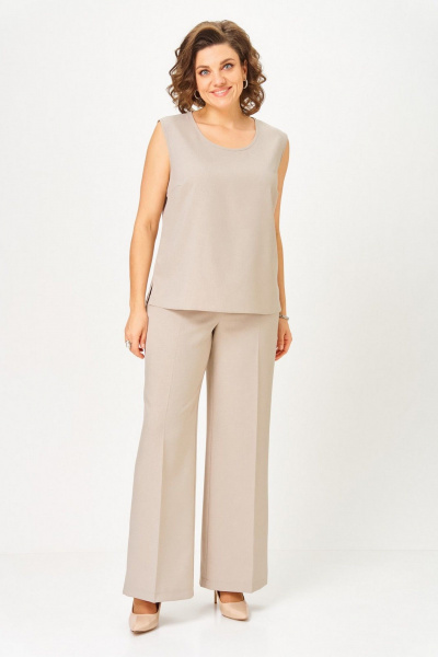 Брюки, кардиган, топ Svetlana-Style 2119 бежевый - фото 4