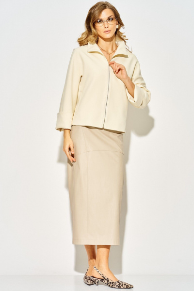 Жакет Laikony L-514 сливочный - фото 10