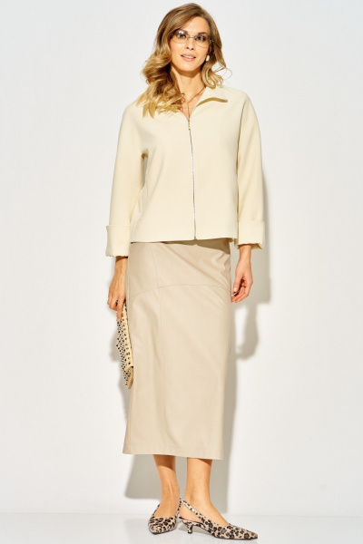 Жакет Laikony L-514 сливочный - фото 9