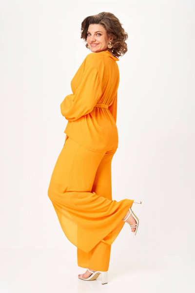 Блуза, брюки Anastasia 1063.1 апельсиновый - фото 8