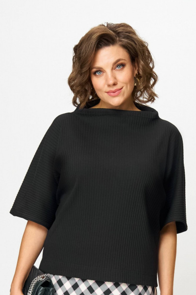 Блуза Anastasia 1268 черный - фото 2