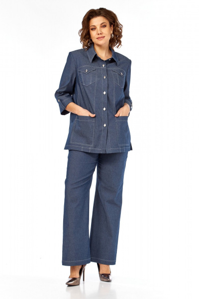 Брюки, рубашка Tensi 408 джинс - фото 1