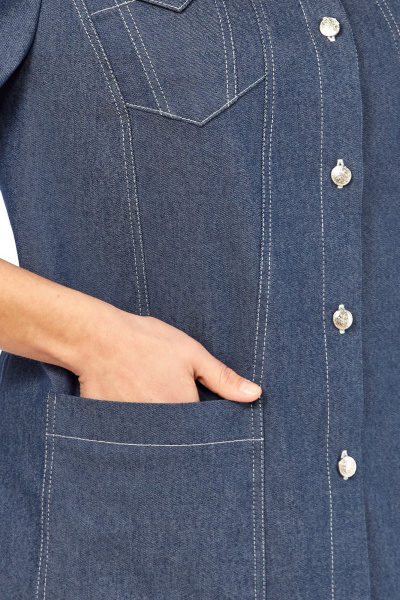 Брюки, рубашка Tensi 408 джинс - фото 3