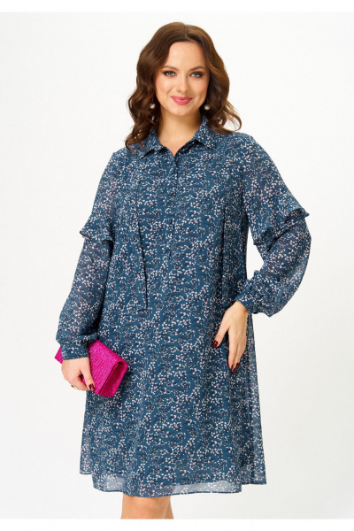 Платье Твой имидж 2339 маренго - фото 6