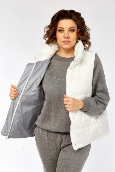 Жилет Диомант 2136 белый - фото 7