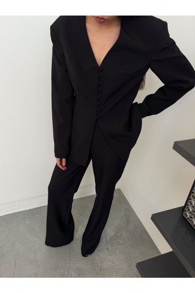 Брюки THE.WOMAN 0404 черный - фото 4