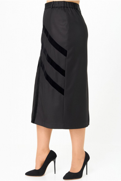 Юбка Andina city 1024-25 черный - фото 3