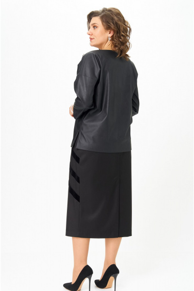 Блуза, болеро Andina city 5048-25 черный - фото 7