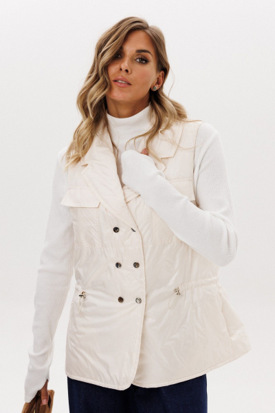 Жилет EOLA 2949 молочный - фото 14