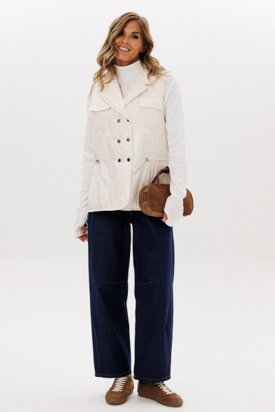 Жилет EOLA 2949 молочный - фото 11