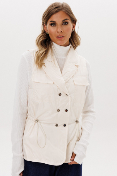 Жилет EOLA 2949 молочный - фото 10