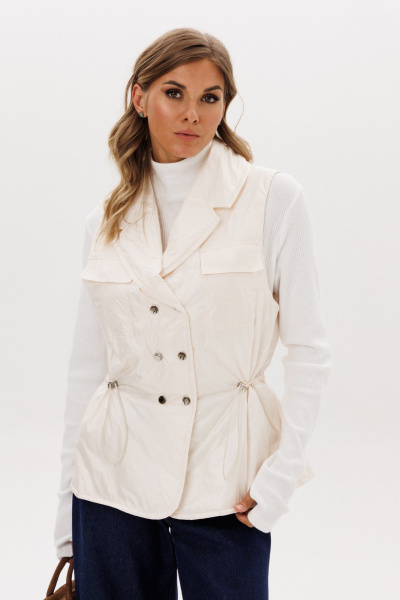 Жилет EOLA 2949 молочный - фото 9