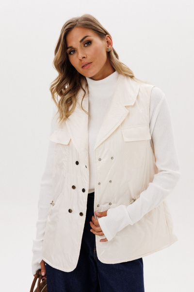 Жилет EOLA 2949 молочный - фото 6