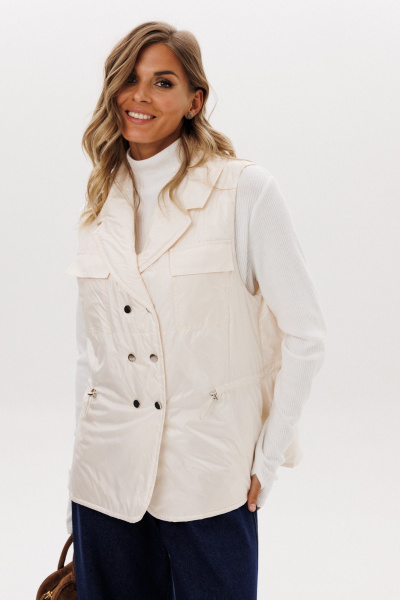 Жилет EOLA 2949 молочный - фото 3