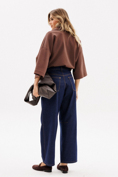 Джемпер EOLA 2964 шоколад - фото 2