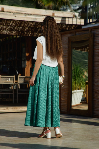 Юбка Vittoria Queen 27143/2ю зеленый - фото 6