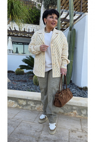 Брюки Vittoria Queen 27783бр хаки - фото 7