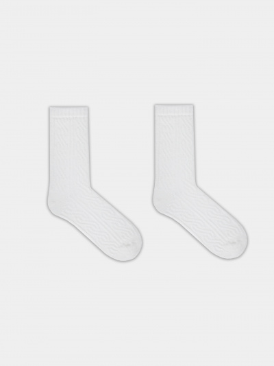 Носки Mark Formelle 390K-1838/22390K молочный_меланж_рис.1838 - фото 1