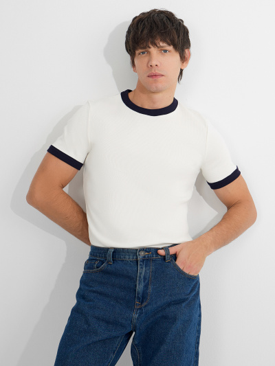 Футболка Mark Formelle 111950/25-5422Ц-1 молочный - фото 3