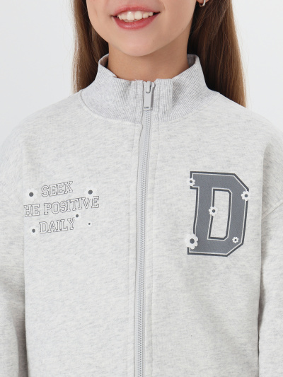 Толстовка Mark Formelle 127932/25-34705П-7 серый_меланж_4306_А_печать2_1_сл_на_ЛВ_дет_пер_1_сл - фото 5