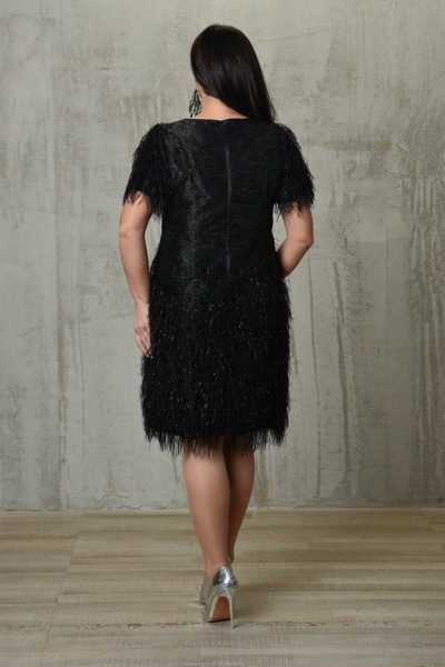 Платье Koketka i K 581 черный - фото 3