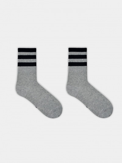 Носки Mark Formelle 217K-3112/25217K серый_меланж_рис.3112 - фото 3