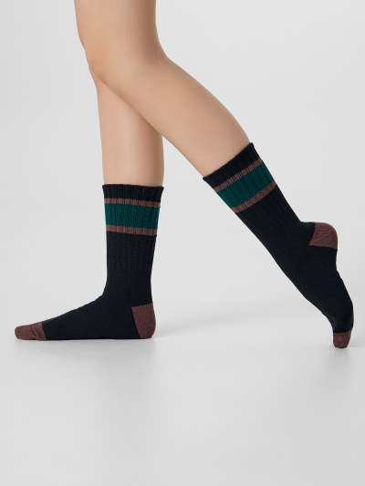 Носки Mark Formelle 394K-3367/25394K-1 черный_рис.3367 - фото 3