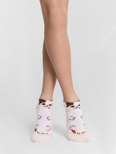 Носки Mark Formelle 406K-3184/B4-25406K молочный_рис.3184 - фото 1