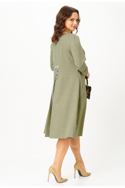 Платье Твой имидж 2333 фисташка - фото 2