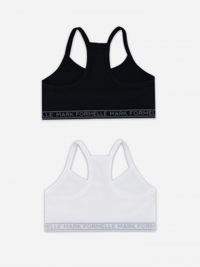 Топ Mark Formelle 517707-2/25-30515Б-5 белый_черный - фото 1