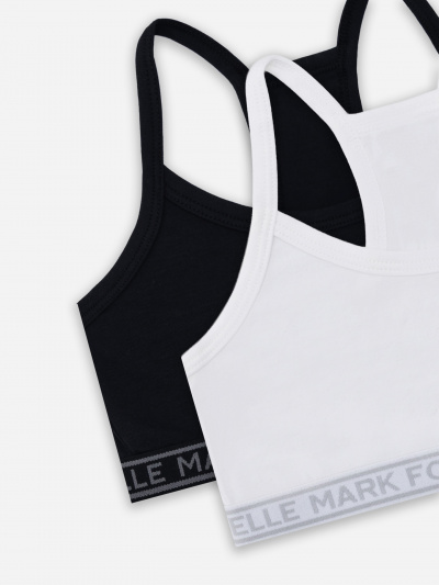 Топ Mark Formelle 517707-2/25-30515Б-5 белый_черный - фото 2