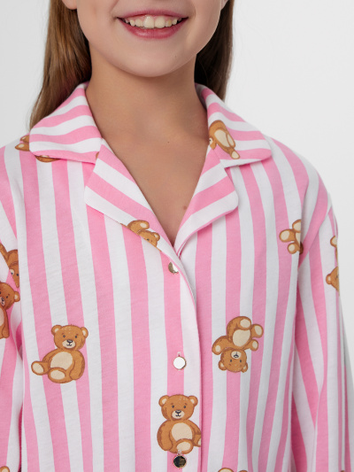 Рубашка, шорты Mark Formelle 567763/25-39203ПП-0 медведи_на_полоске - фото 4