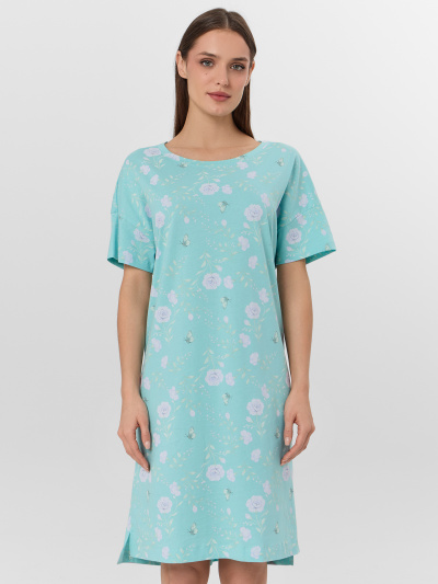 Сорочка Mark Formelle 572310/25-36120ПП-0 цветы_на_мятном - фото 1