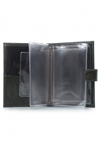 Обложка для документов Galanteya 10909.25с2578к45 оливковый - фото 3