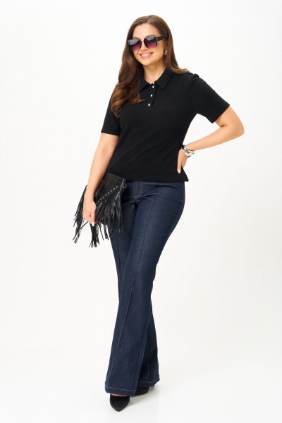 Брюки AMUAR 1095 синий - фото 2