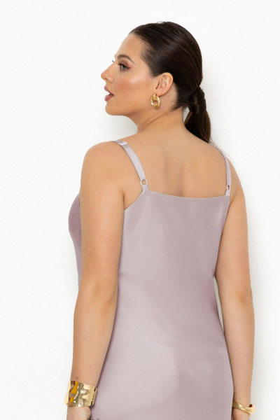 Блуза, платье Lissana 5056 пудра - фото 8