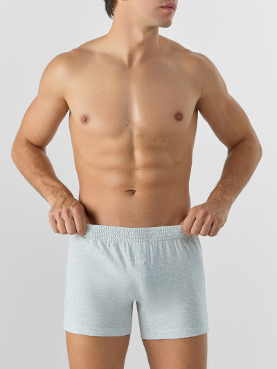 Трусы Mark Formelle 411152-3/25-5478Б-0 серый_меланж_4306А_графит_черный - фото 1