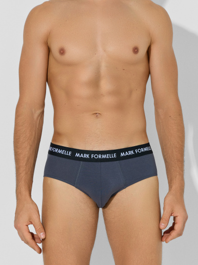 Трусы Mark Formelle 411170-3/25-5418Б-5 графит_неви_черный - фото 3