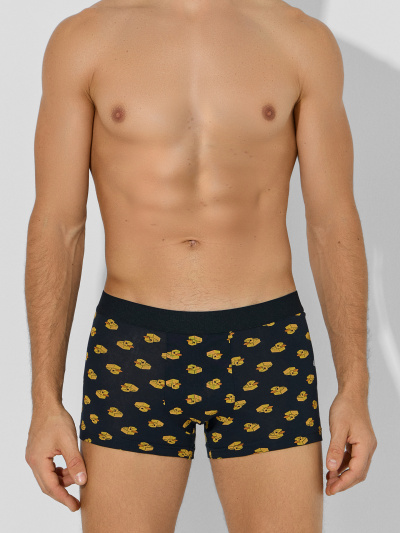 Трусы Mark Formelle 411228-2/25-5164П-5 уточки_на_черном_черный - фото 1