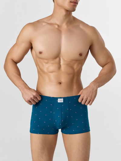 Трусы Mark Formelle 411229-2/25-5165П-5 узор_на_сине_бирюзовом_гл.синий - фото 1